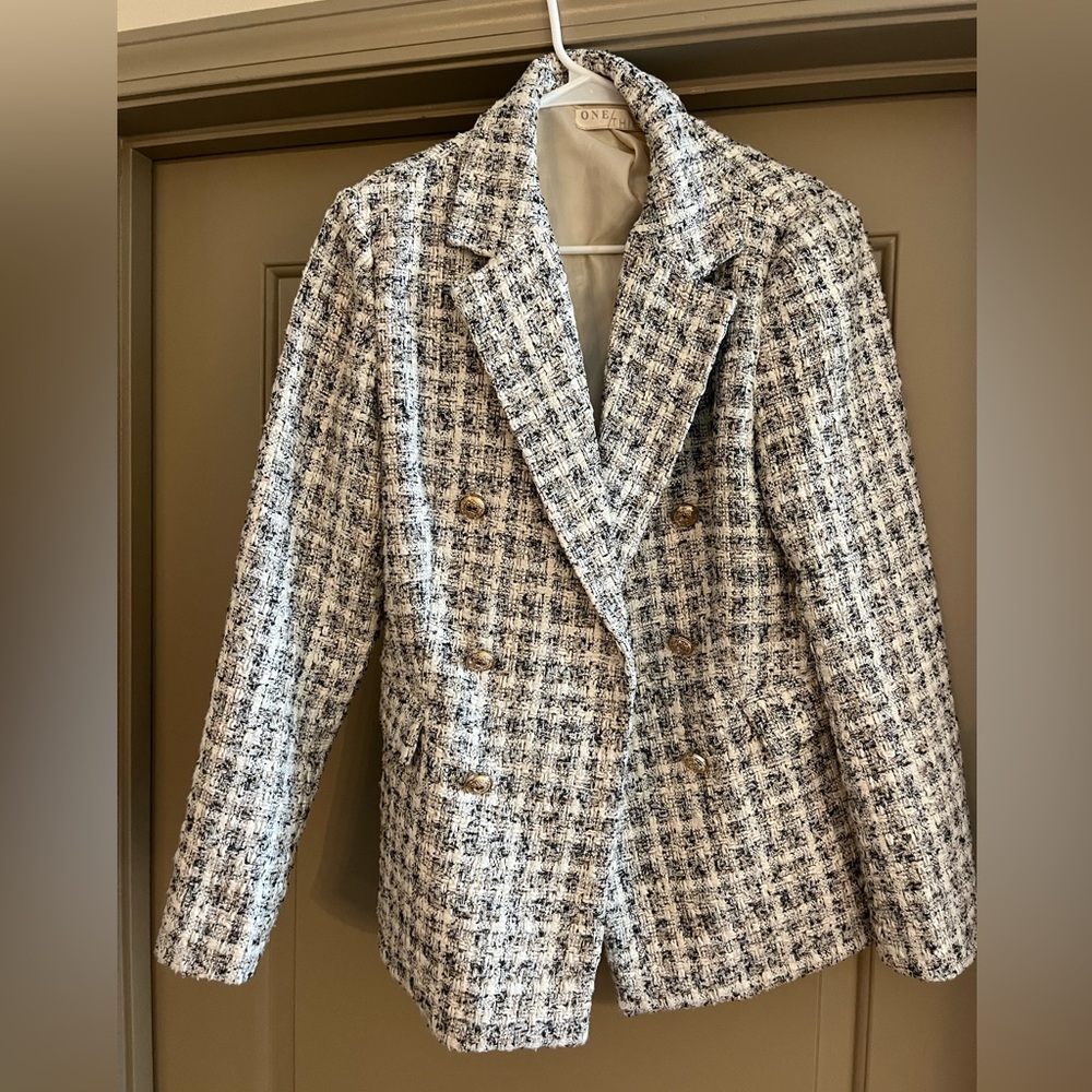 Tweed Blazer - Small